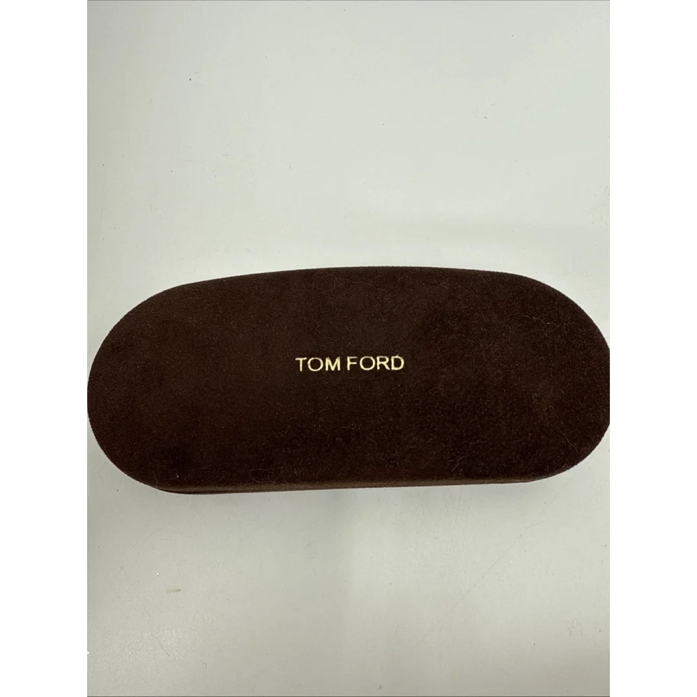 Tom Ford Brown Sunglasses Optical Case Unisex With New Glasses Cleaner Cloth